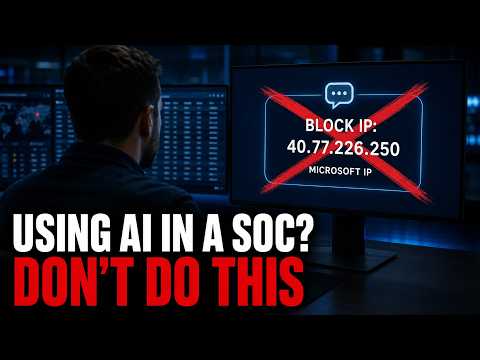 How to Use AI as a SOC Analyst (Without Destroying Your Career)