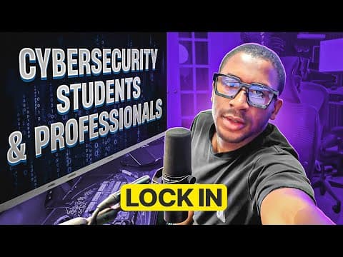 A Wake Up Call For Cybersecurity Students & Professionals