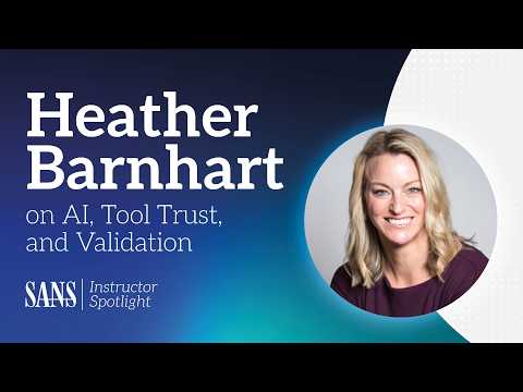 Instructor Spotlight: Heather Barnhart on AI, Tool Trust, and Validation