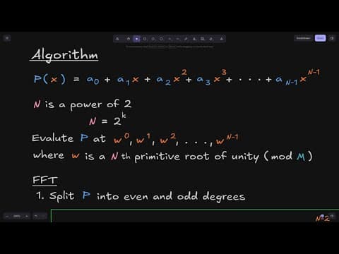 Fast Fourier Transform Algorithm | Part 3