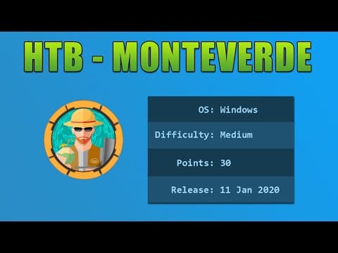 Hack The Box - Monteverde