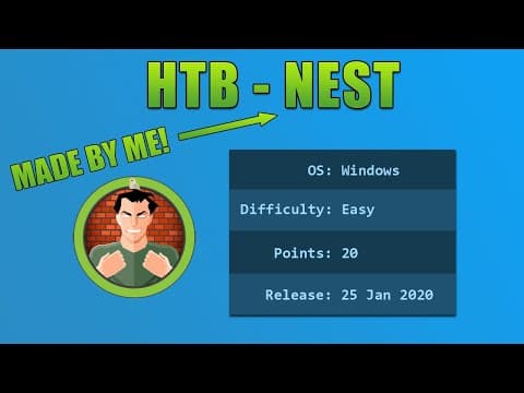 Hack The Box - Nest  |  HTB Machine I Made Myself