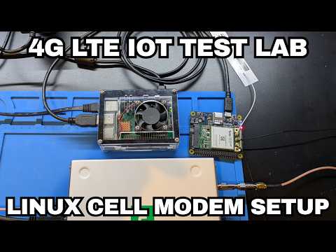 Giving my Raspberry Pi LTE Connectivity - 4G LTE IoT Test Lab