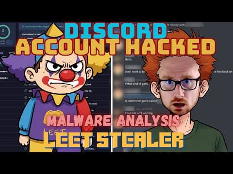 "Try my game" DISCORD MALWARE | Reverse Engineering Leet Stealer, Electron Malware Used By HACKERS