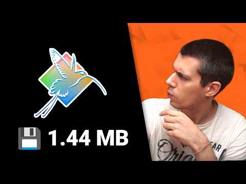 Questo S.O. pesa solo 1.44 MB.
