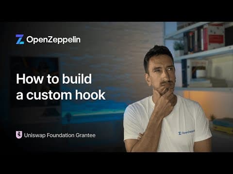 How to Build a Custom Hook with the OpenZeppelin Uniswap Hooks Contracts Library