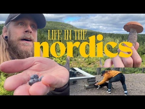 Life in the Nordics 🌲 | Foraging Blueberries, Mushrooms & Nosework Training with Our Dogs