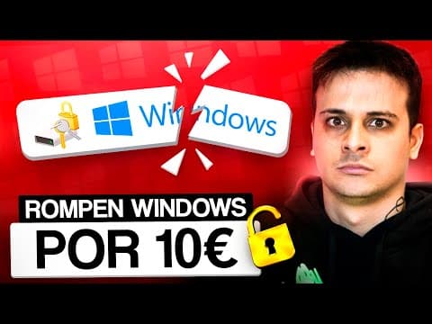 Rompen el CIFRADO de Windows por 10€