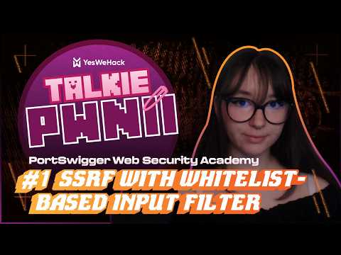 SSRF with Whitelist-Based Input Filter – PortSwigger Web Security Academy #1 | Talkie Pwnii