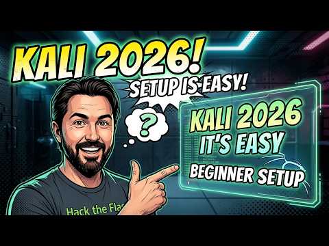Kali Linux 2026 Setup | From Download to Configuration
