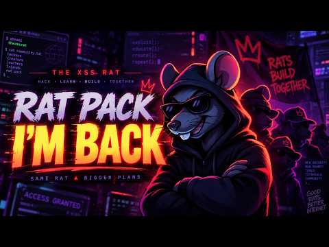 I am BACK rat pack!