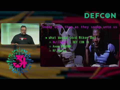 DEF CON 34 - ESP32 as counter-surveillance platform - Cybertiger, Colonel Panic, The Wrew