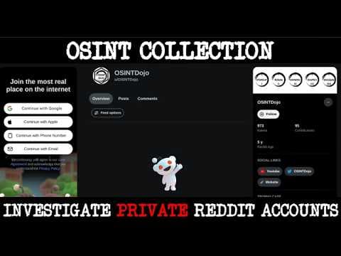 OSINT Collection: How to Find Posts from Private Reddit Accounts