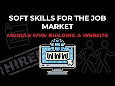 Soft Skills for the Job Market: Personal Websites