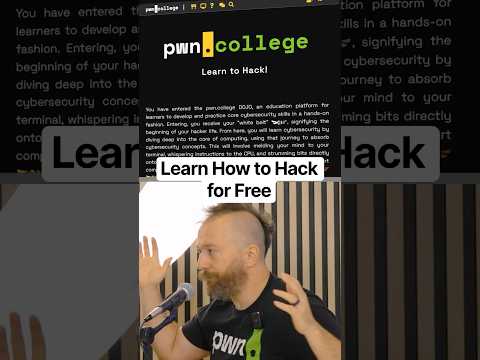 Learn How to Hack for Free