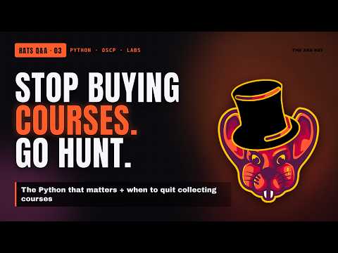RATS Q3 - How Much Python Should I Know before Hacking