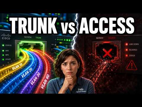 Trunk vs Access la config qui paralyse ton réseau