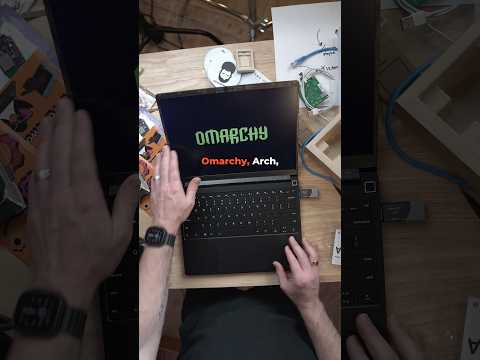 I had to assemble this laptop. Then I installed #omarchy on it.
