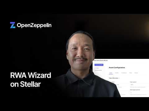 Generate Real-World Asset Contracts on Stellar with OpenZeppelin's RWA Wizard