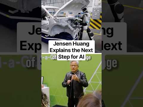 Jensen Huang Explains the Next Step for AI