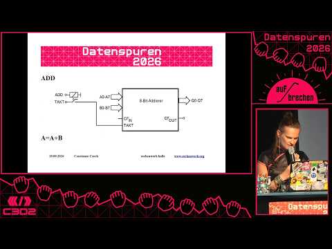 Bau eines vorbildfreien 8-Bit-Relaiscomputers #ds26