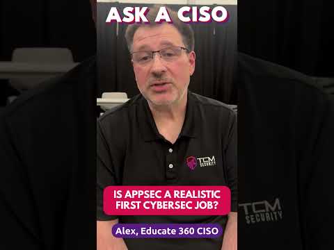 Is AppSec a Realistic First Cybersecurity Job?