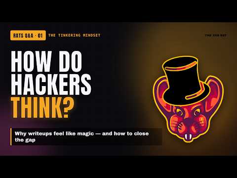 Q and A: RATS Q1 - How Do You Develop A Tinkering Mindset