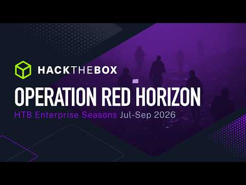 HTB Enterprise Season 1 - Operation Red Horizon