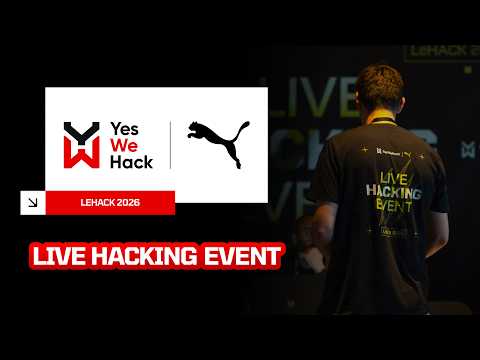 PUMA x YesWeHack: Live Hacking Event at leHACK 2026